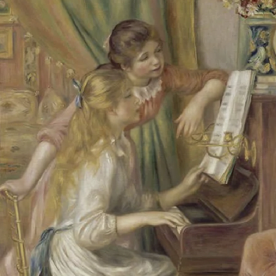 Renoir, Piano başındaki genç kızlar 1892